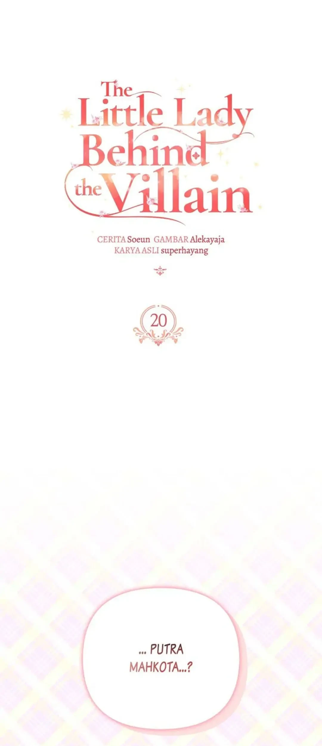 Komik The Little Lady Behind the Villain Chapter 20 gambar nomor 1