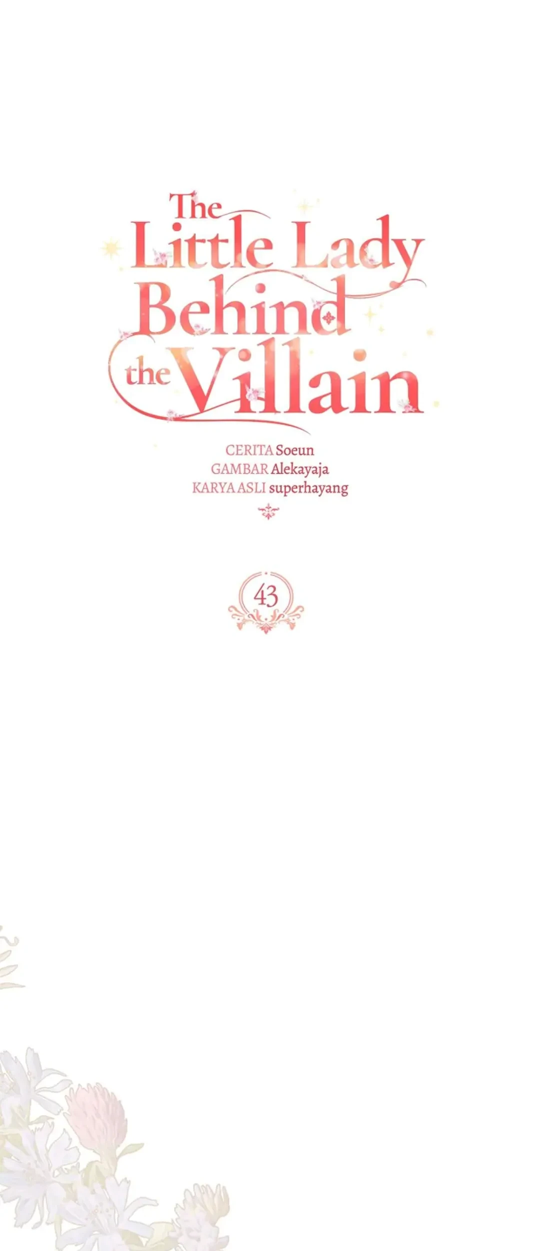 Komik The Little Lady Behind the Villain Chapter 43 gambar nomor 1