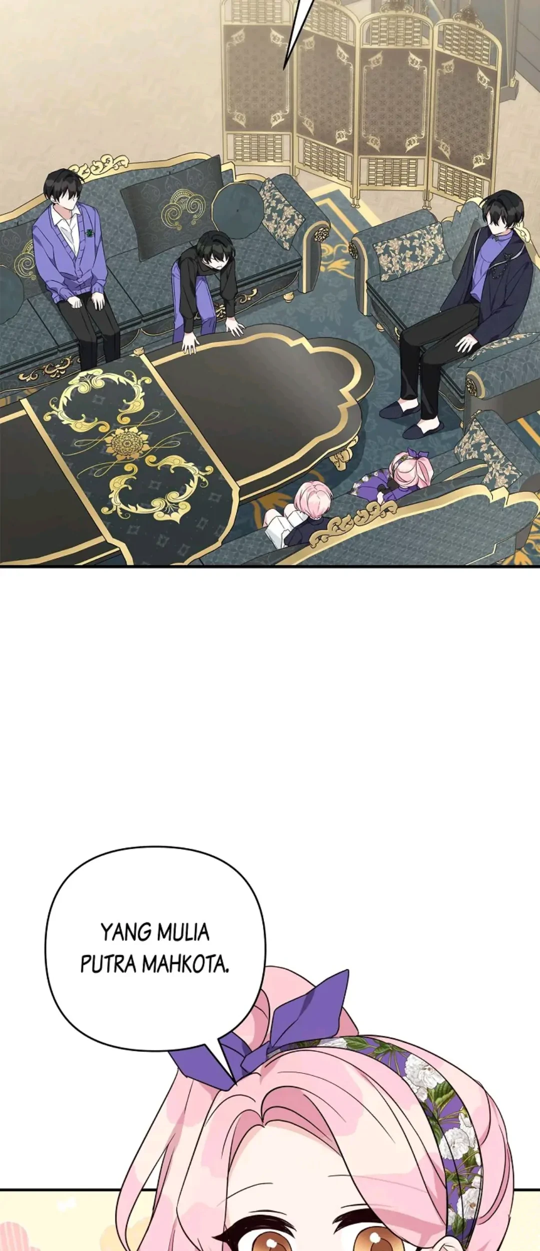 The Little Lady Behind the Villain Chapter 55 Gambar 48