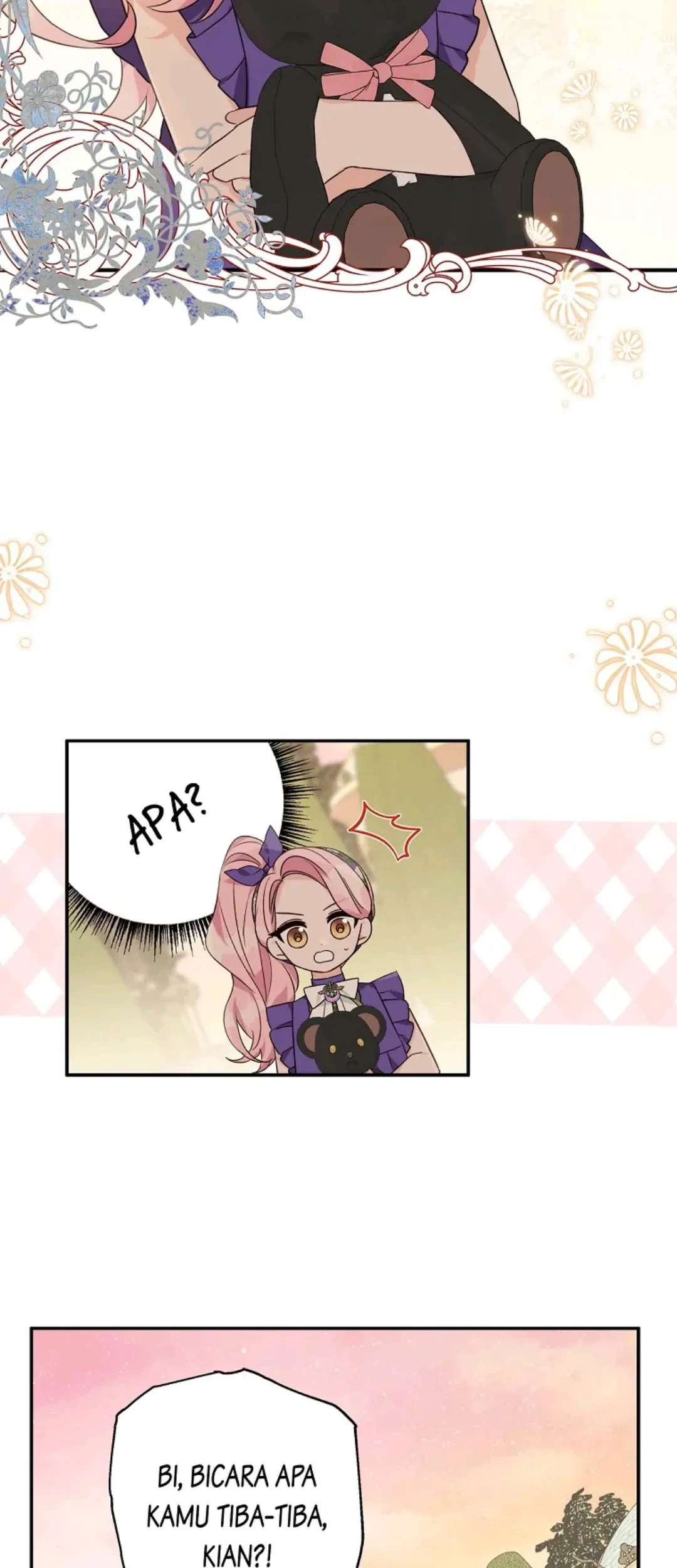 Manhwa The Little Lady Behind the Villain Chapter 56 gambar nomor 2