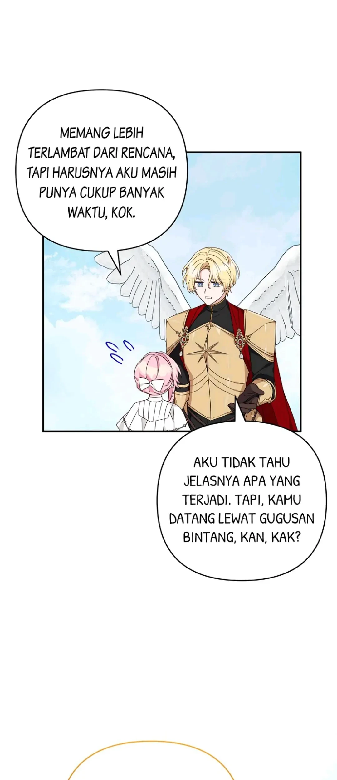 Manhwa The Little Lady Behind the Villain Chapter 76 gambar nomor 2