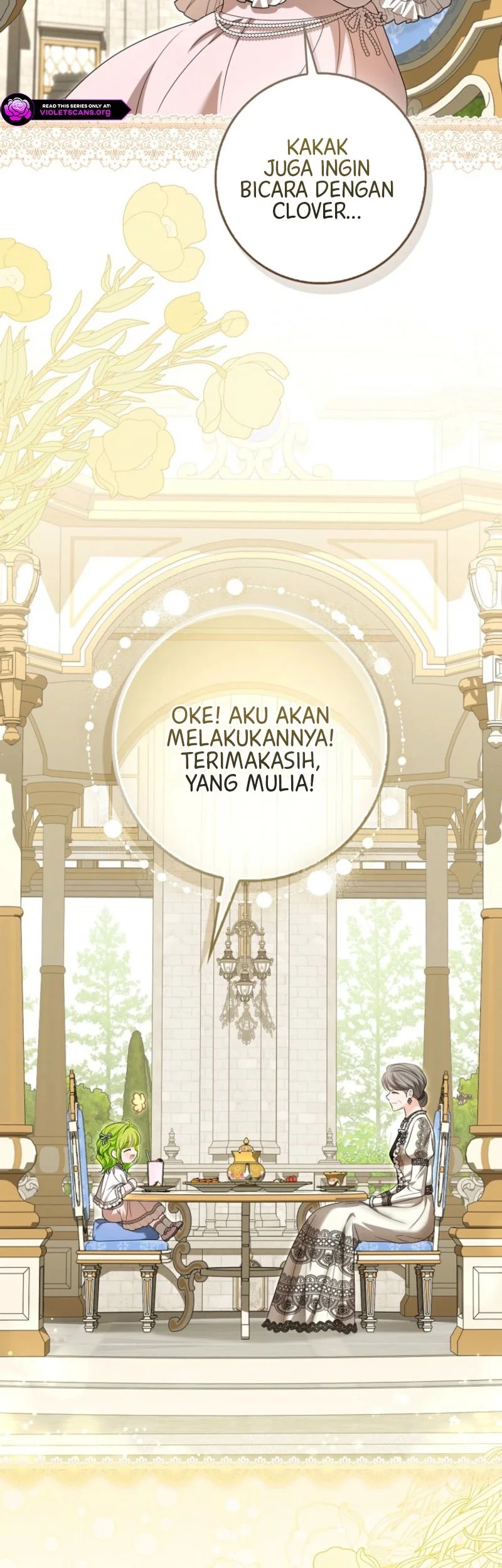 The Little Sprout Who Bloomed in the Villainous Duke's Family Chapter 19 Gambar 51