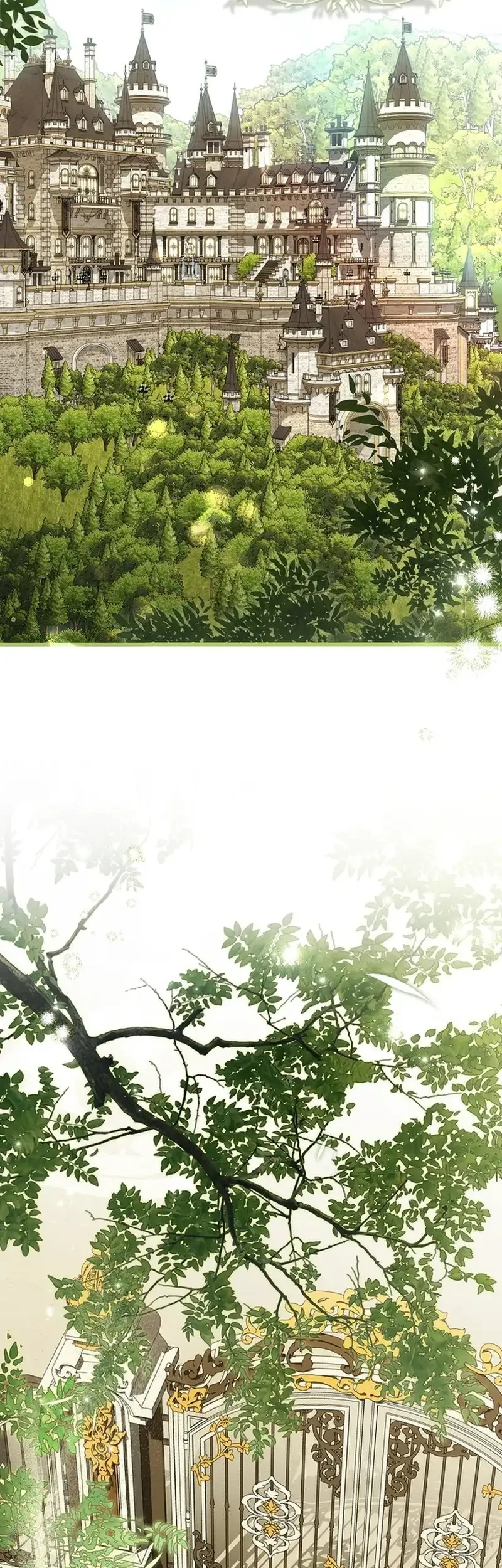Manhwa The Little Sprout Who Bloomed in the Villainous Duke's Family Chapter 27 gambar 2