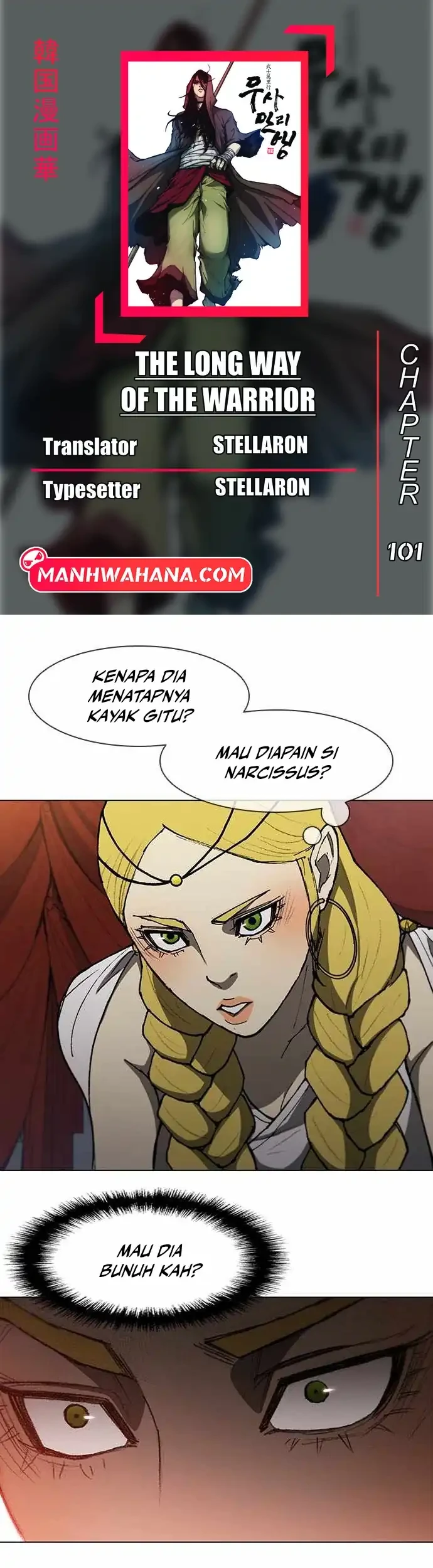 the long way of the warrior chapter 101 - Page 1