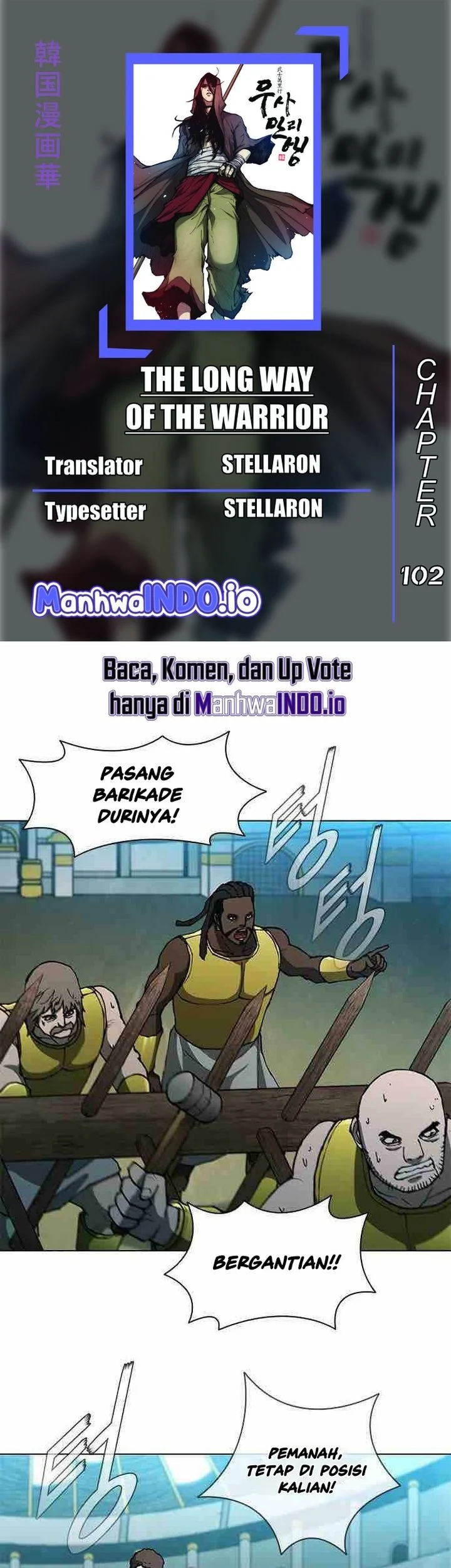 Komik The Long Way of the Warrior Chapter 102 gambar nomor 1