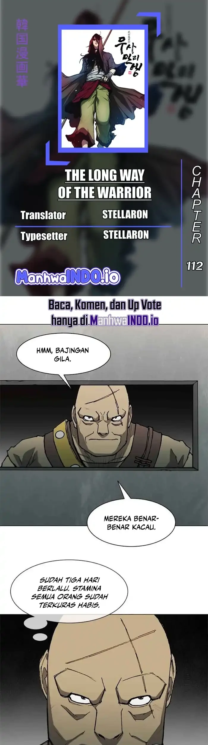 Komik The Long Way of the Warrior Chapter 112 gambar 1