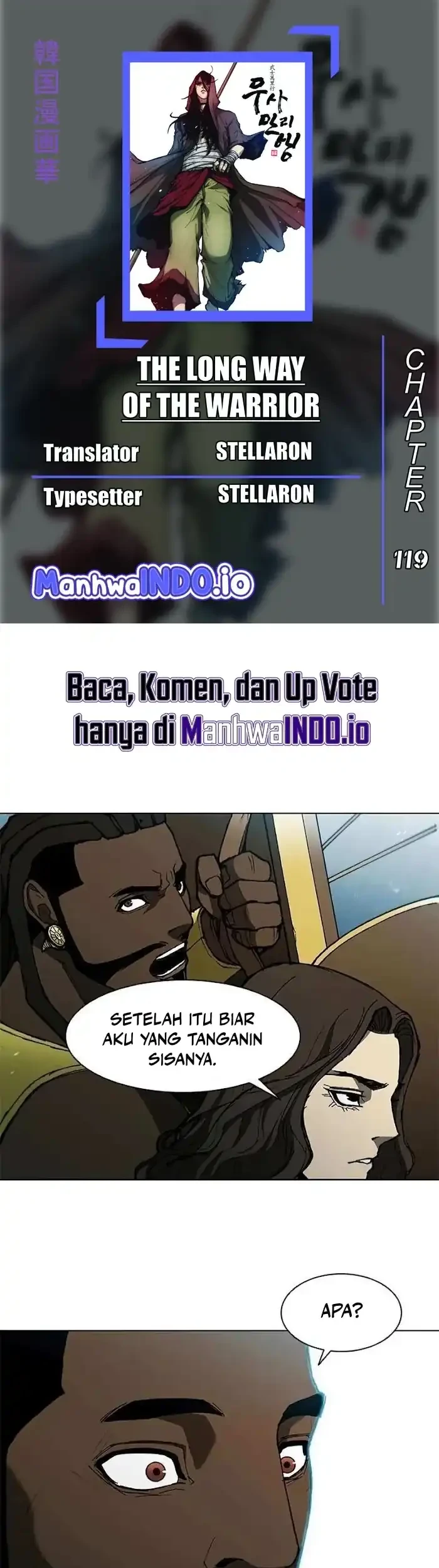 Komik The Long Way of the Warrior Chapter 119 gambar 1