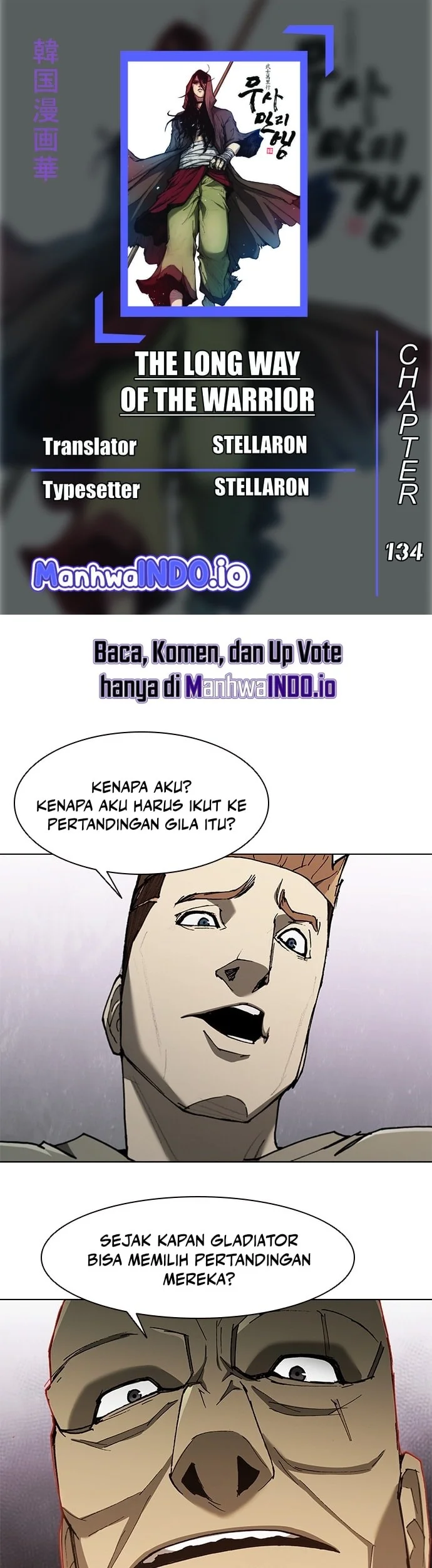 The Long Way of the Warrior Chapter 134 halaman 2