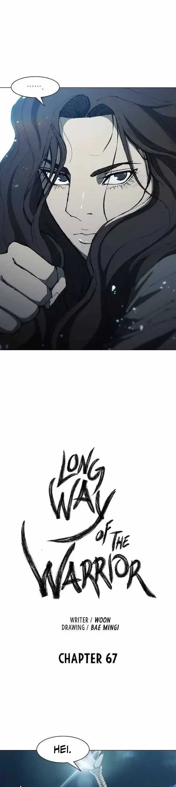 Manhwa The Long Way of the Warrior Chapter 67 gambar nomor 2