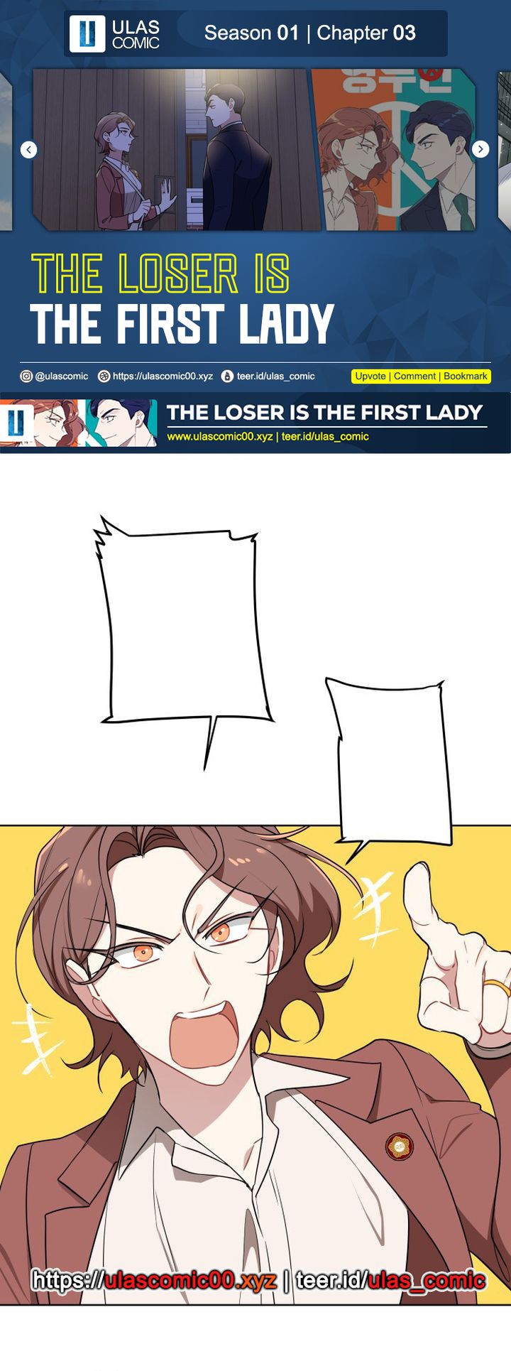 Baca Komik The Loser Is the First Lady Chapter 3 Gambar 1