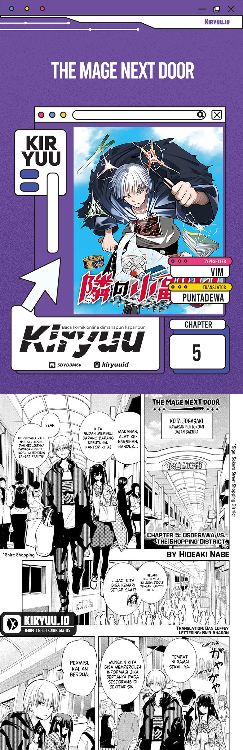 Komik The Mage Next Door Chapter 5 gambar nomor 1