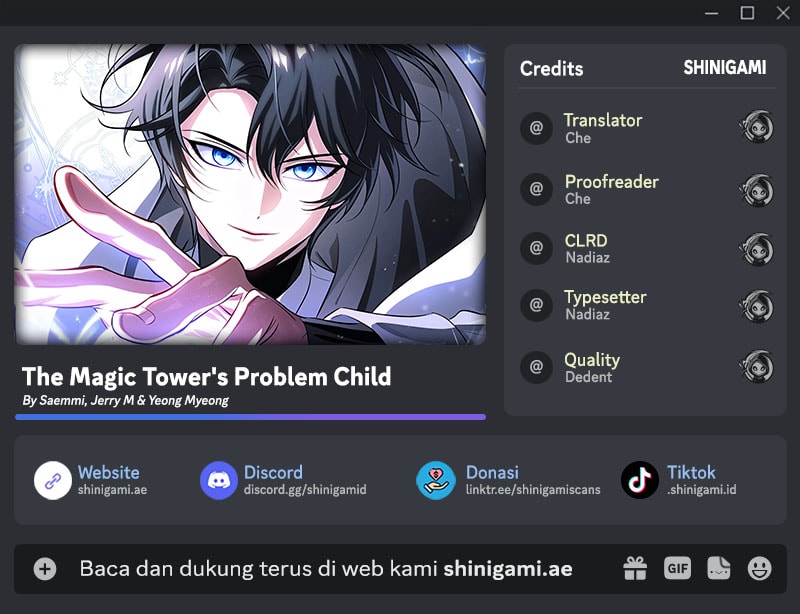 Baca Komik The Magic Tower's Problem Child Chapter 15 Gambar 1