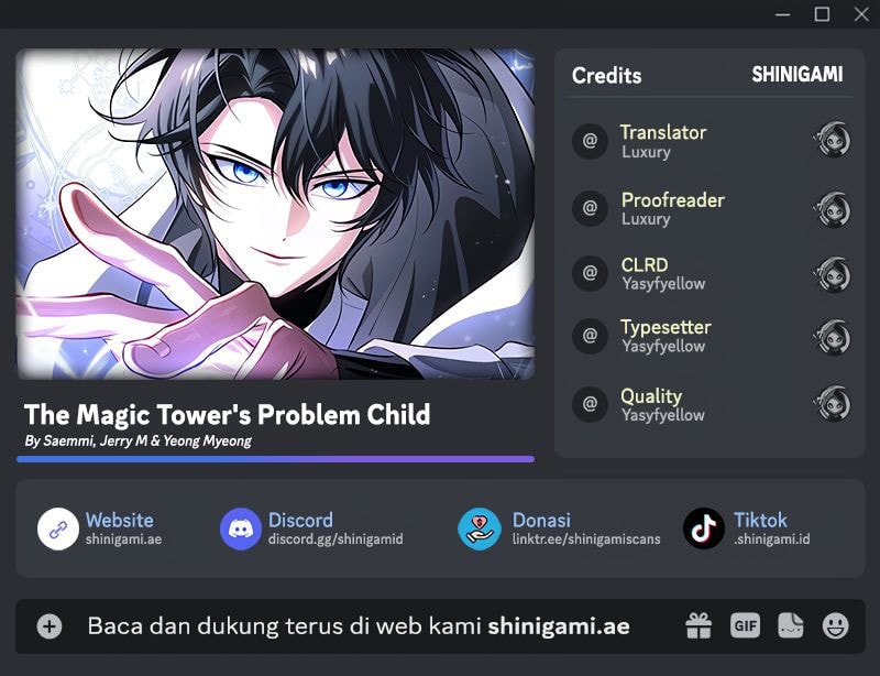 Baca Komik The Magic Tower's Problem Child Chapter 3 Gambar 1