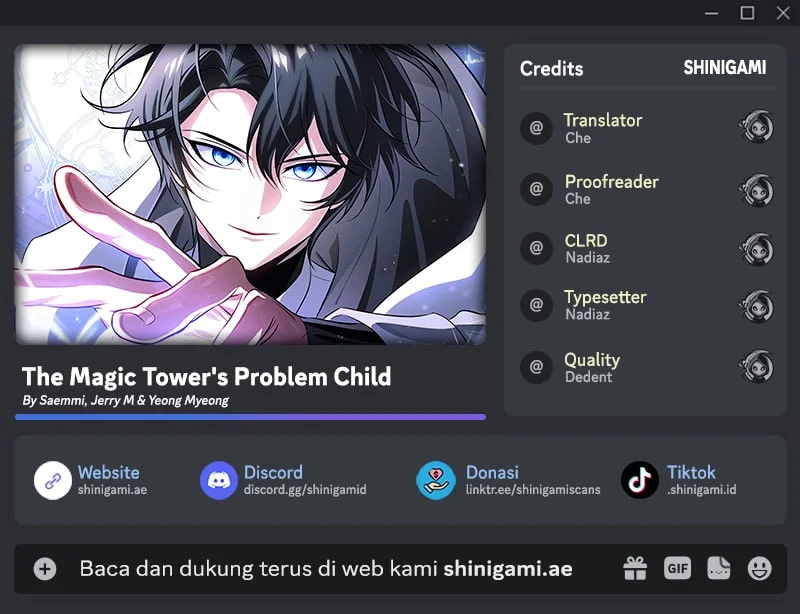 Baca Komik The Magic Tower's Problem Child Chapter 34 Gambar 1