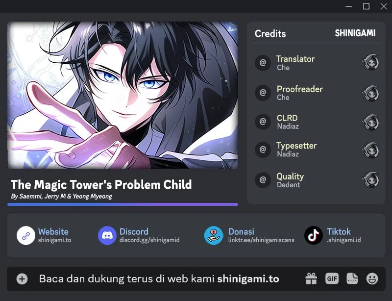 Komik The Magic Tower's Problem Child Chapter 40 gambar nomor 1