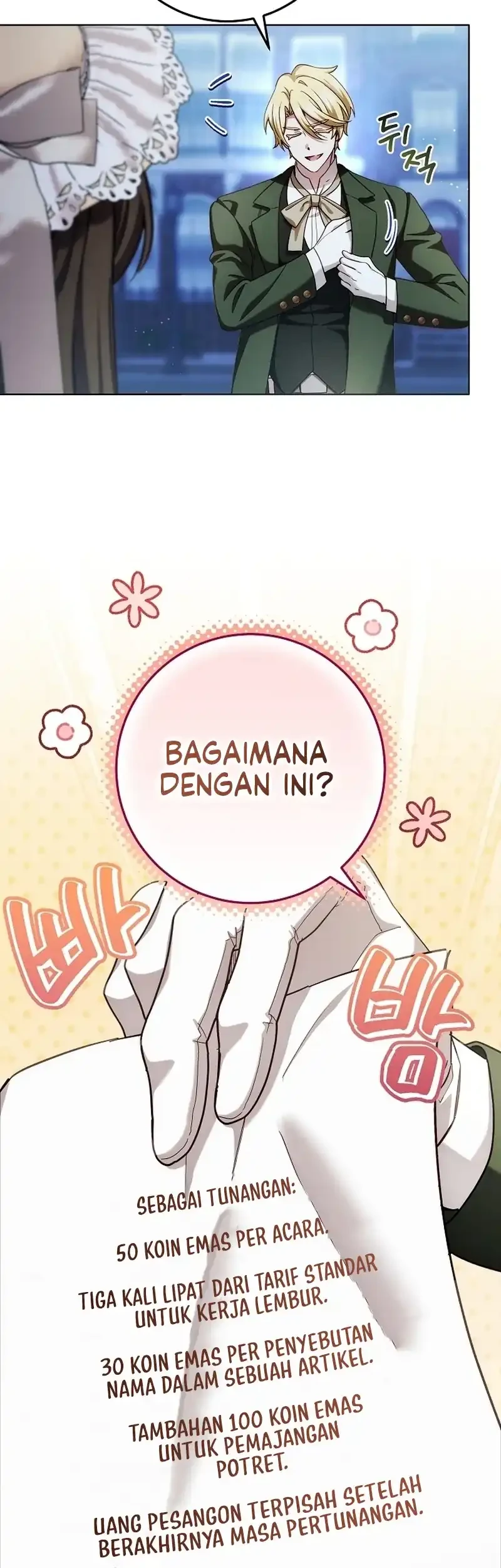 The Male Lead Is Trying To Tame Me With Money Chapter 8 halaman 12