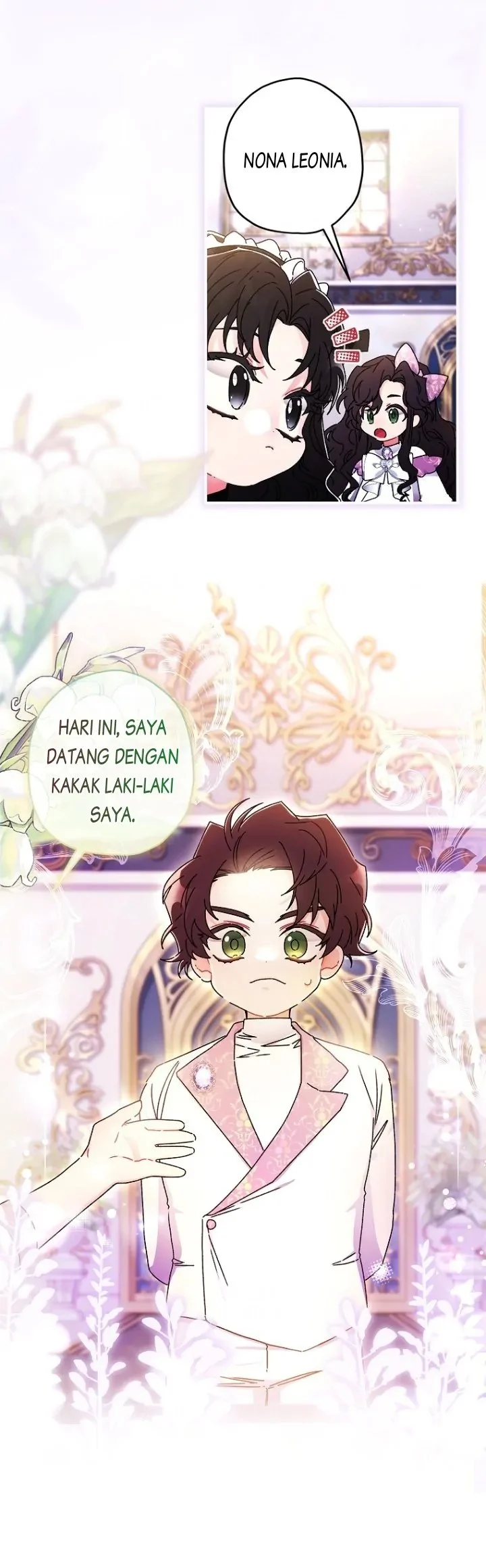 The Male Lead's Little Lion Daughter Chapter 100 Gambar 41
