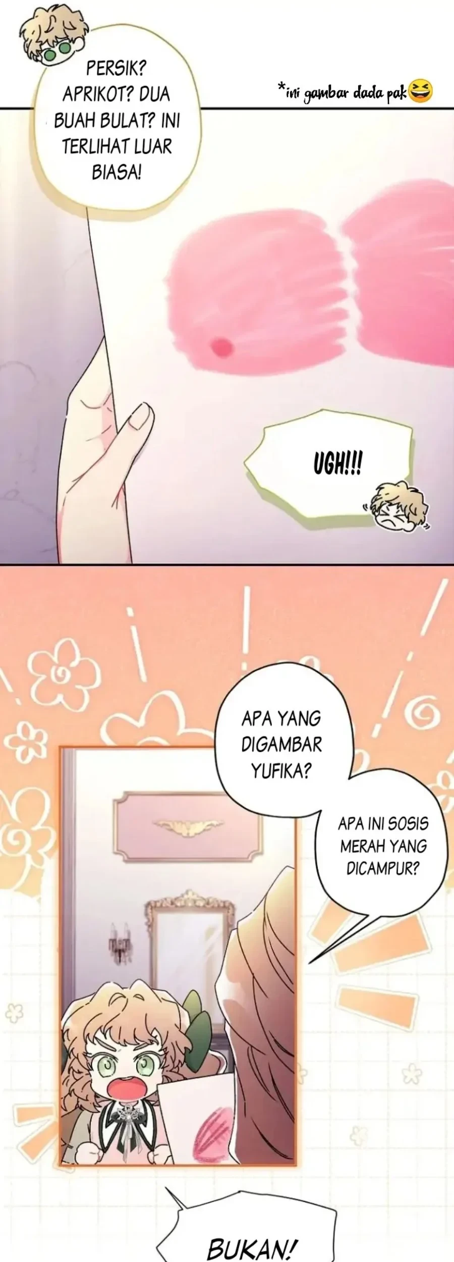 The Male Lead's Little Lion Daughter Chapter 101 Gambar 48