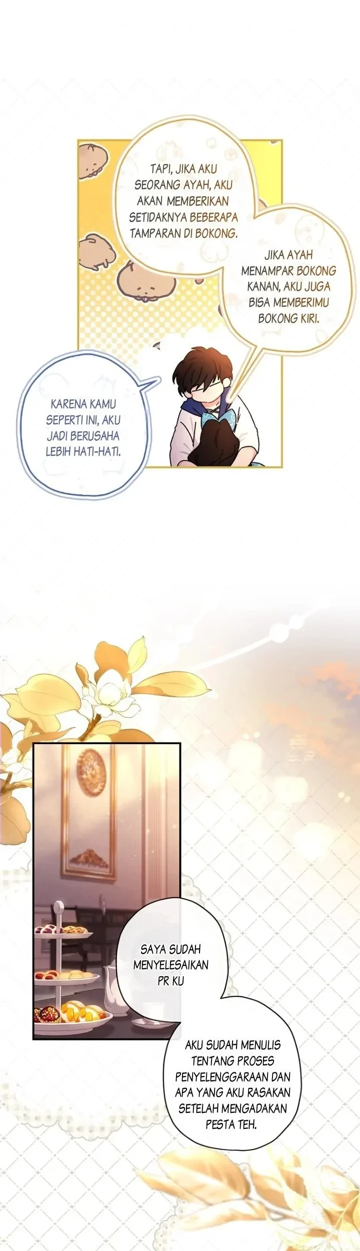 The Male Lead's Little Lion Daughter Chapter 102 Gambar 44