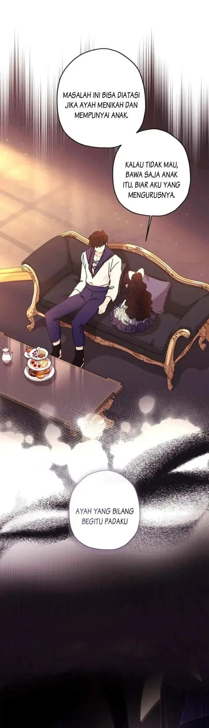 Manhwa The Male Lead's Little Lion Daughter Chapter 103 gambar 2