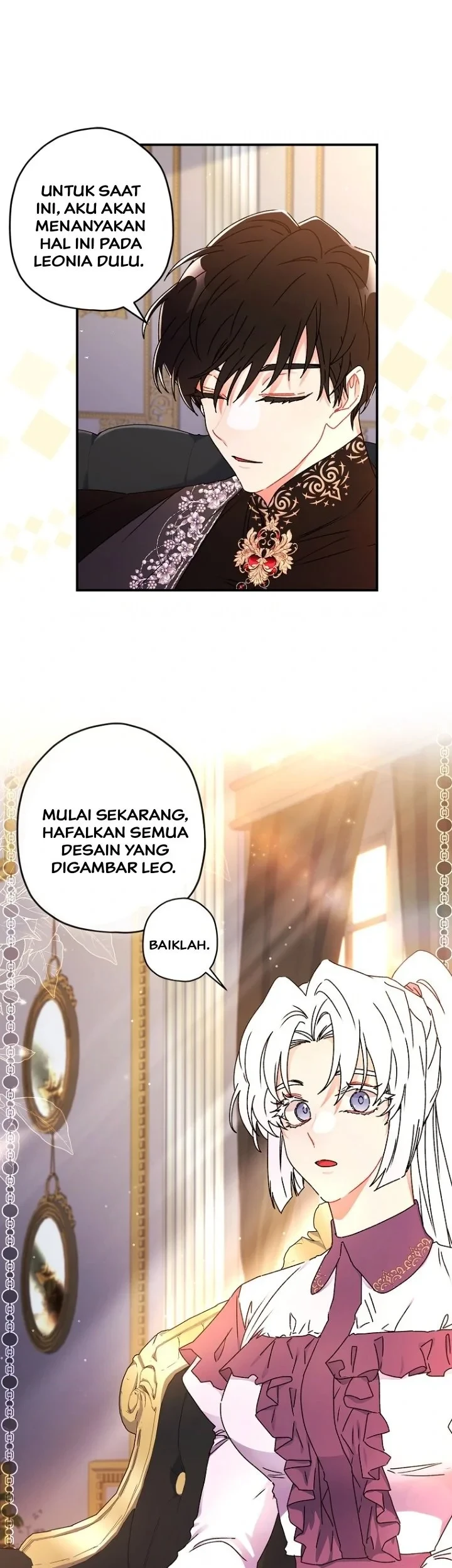 The Male Lead's Little Lion Daughter Chapter 112 Gambar 17