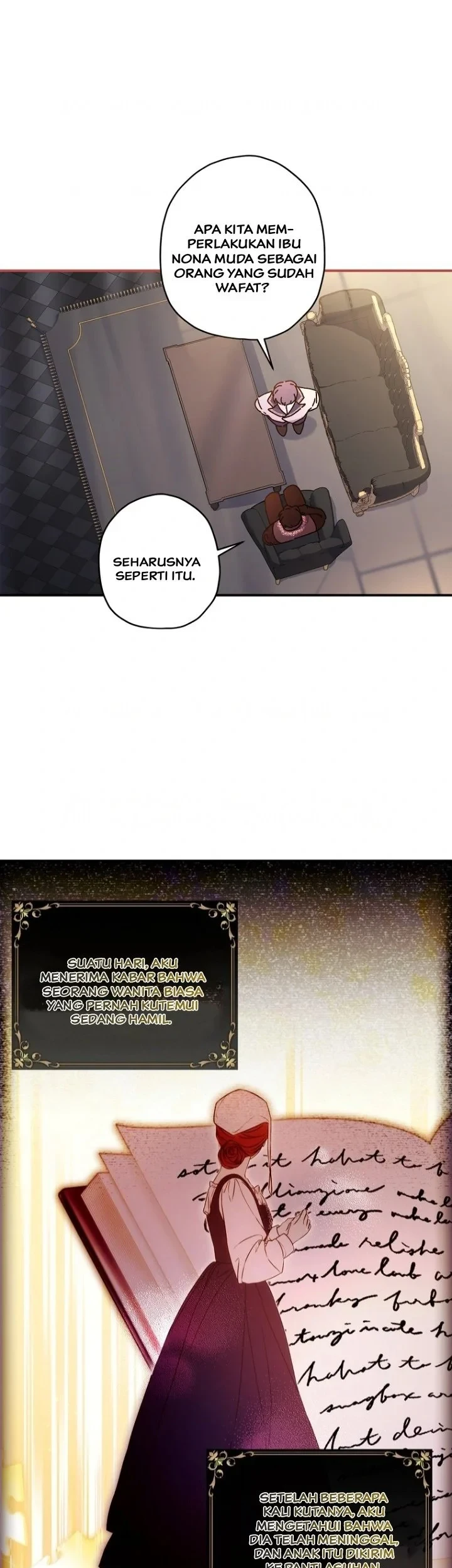 The Male Lead's Little Lion Daughter Chapter 112 Gambar 65