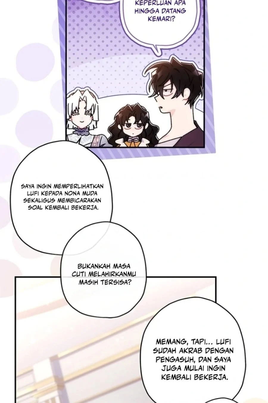 The Male Lead's Little Lion Daughter Chapter 131 Gambar 76