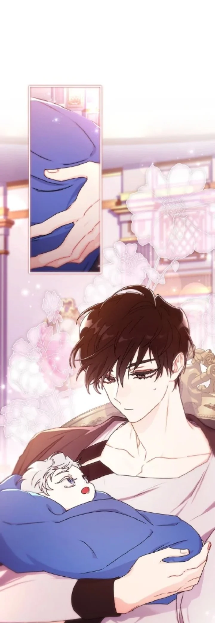 Manhwa The Male Lead's Little Lion Daughter Chapter 132 gambar 2