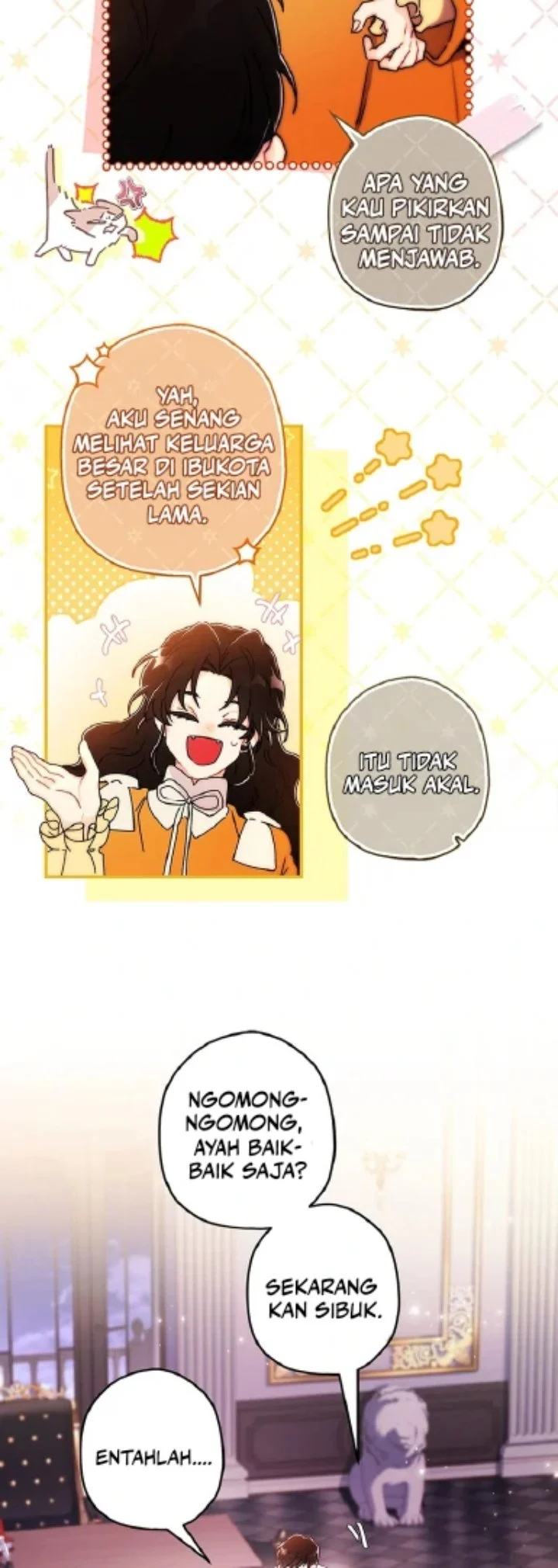 The Male Lead's Little Lion Daughter Chapter 132 Gambar 37