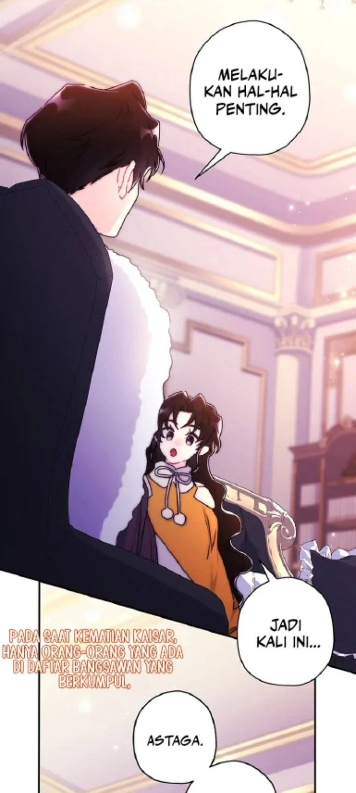 The Male Lead's Little Lion Daughter Chapter 132 Gambar 40