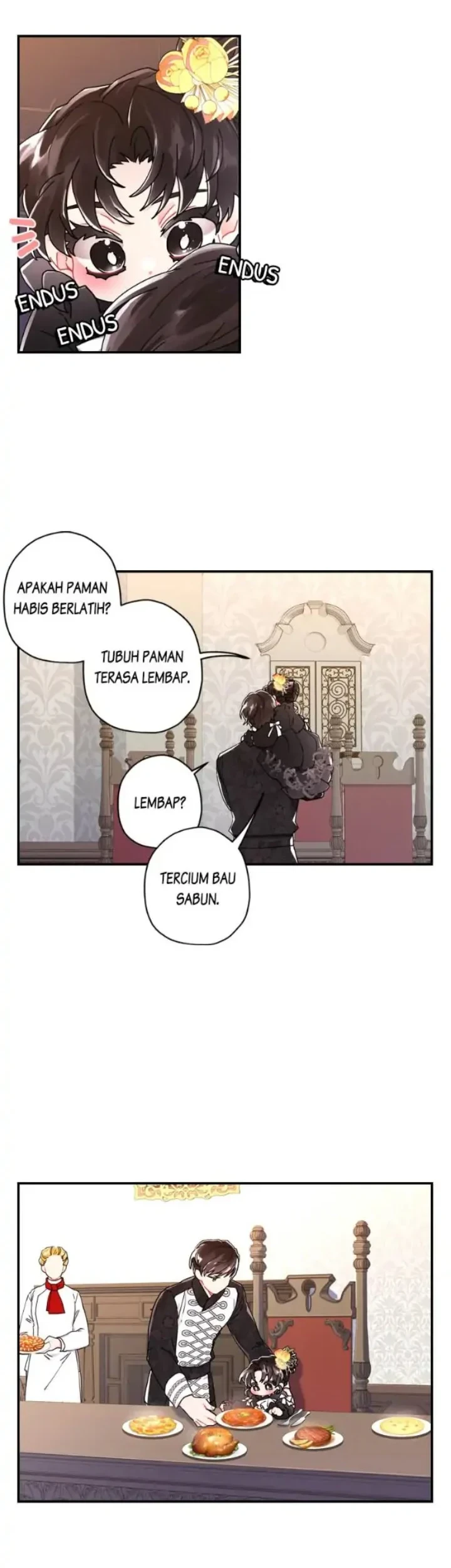 The Male Lead's Little Lion Daughter Chapter 17 Gambar 32