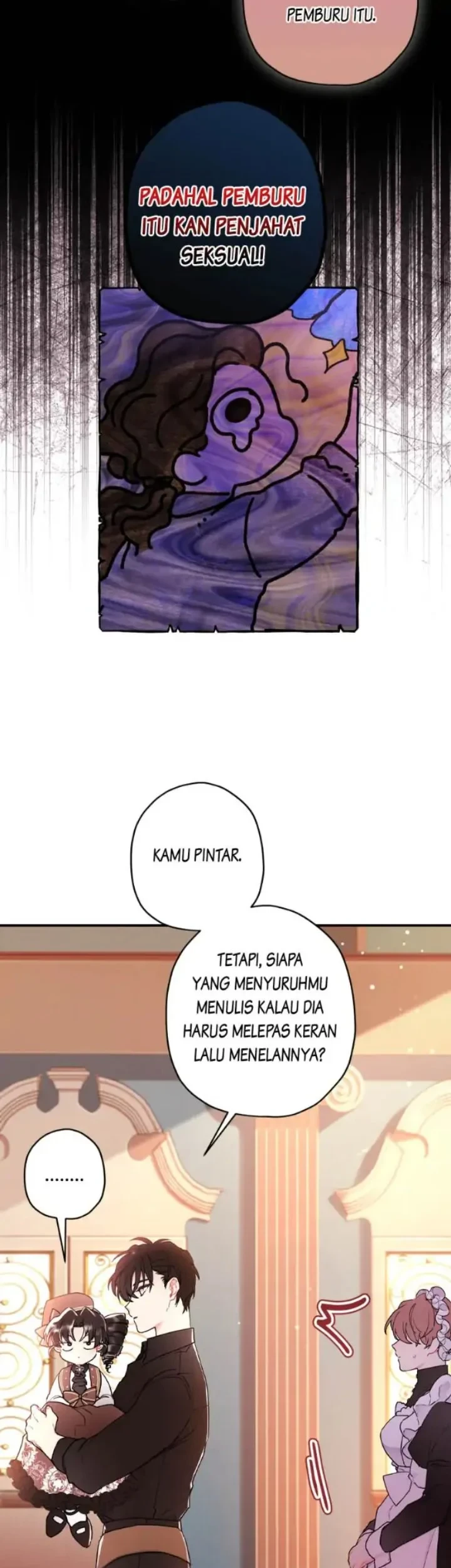 The Male Lead's Little Lion Daughter Chapter 42 Gambar 28