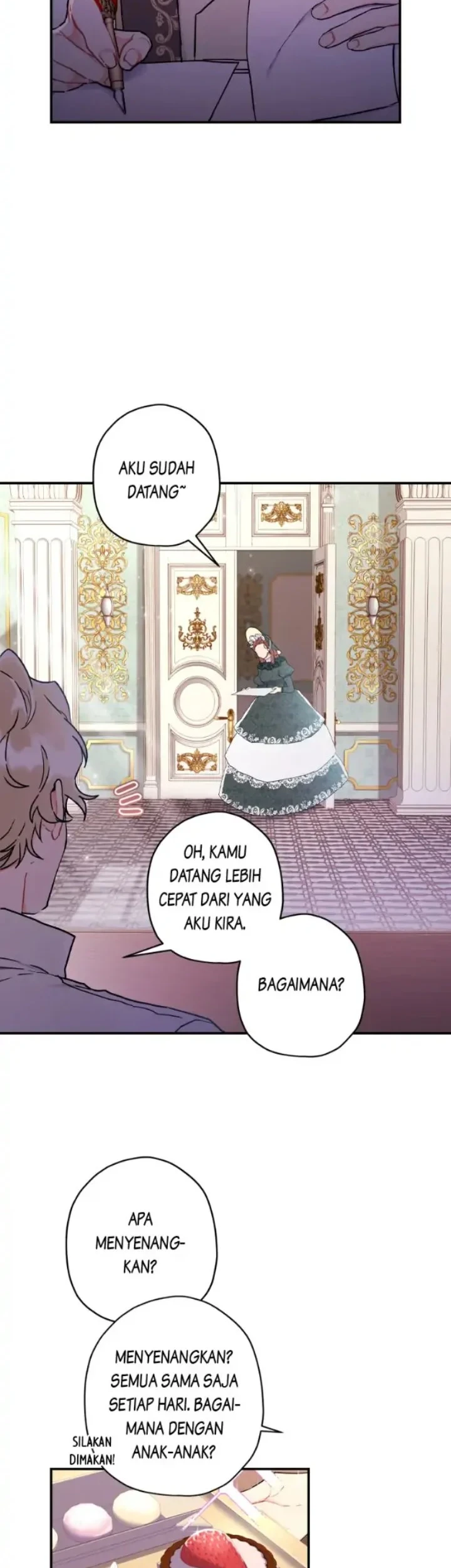 The Male Lead's Little Lion Daughter Chapter 42 Gambar 35