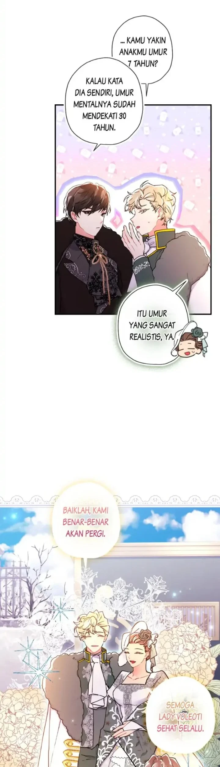 The Male Lead's Little Lion Daughter Chapter 50 Gambar 50