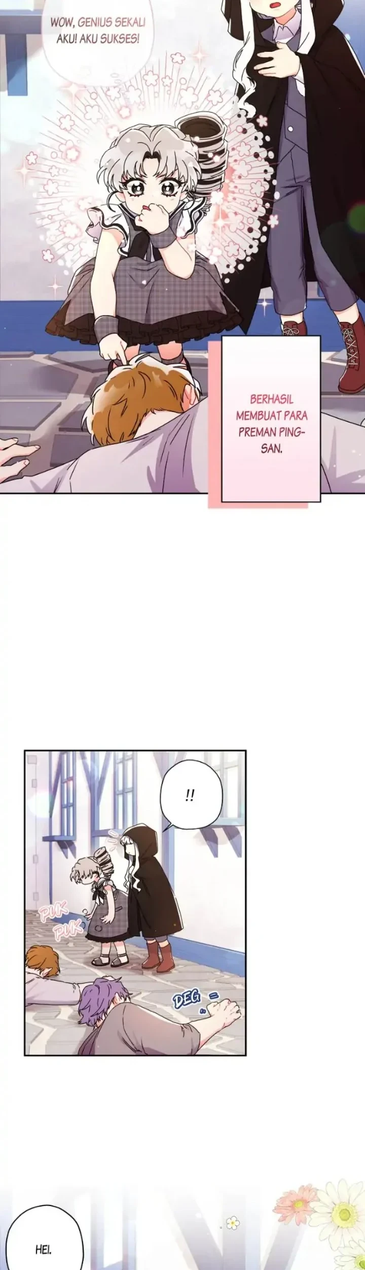 The Male Lead's Little Lion Daughter Chapter 55 Gambar 44