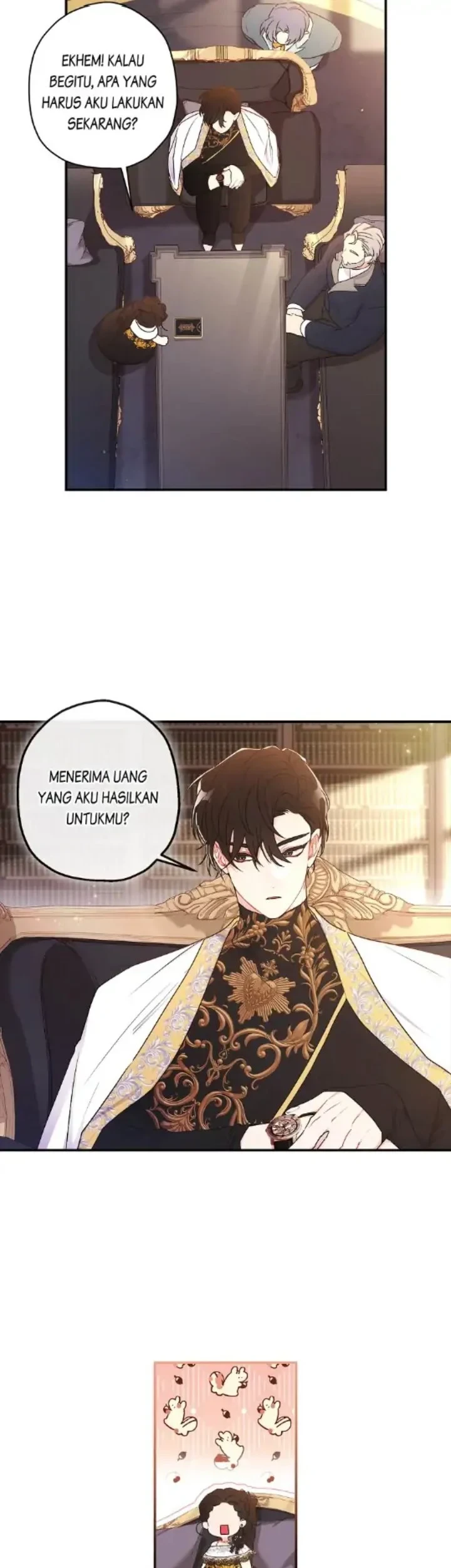 The Male Lead's Little Lion Daughter Chapter 86 Gambar 37