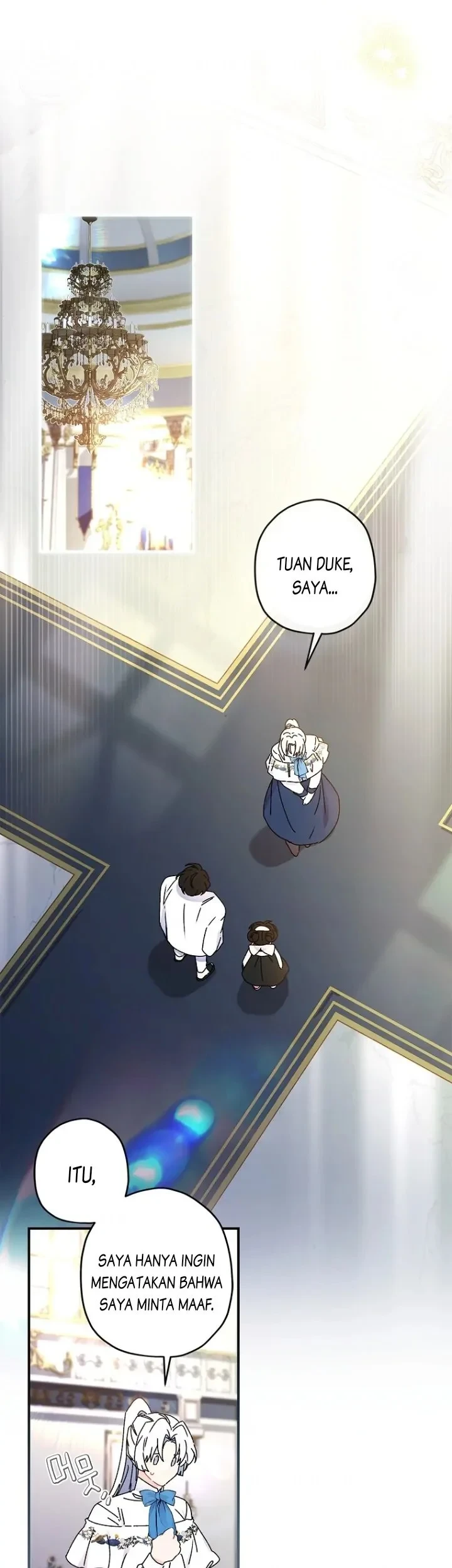 The Male Lead's Little Lion Daughter Chapter 98 Gambar 37