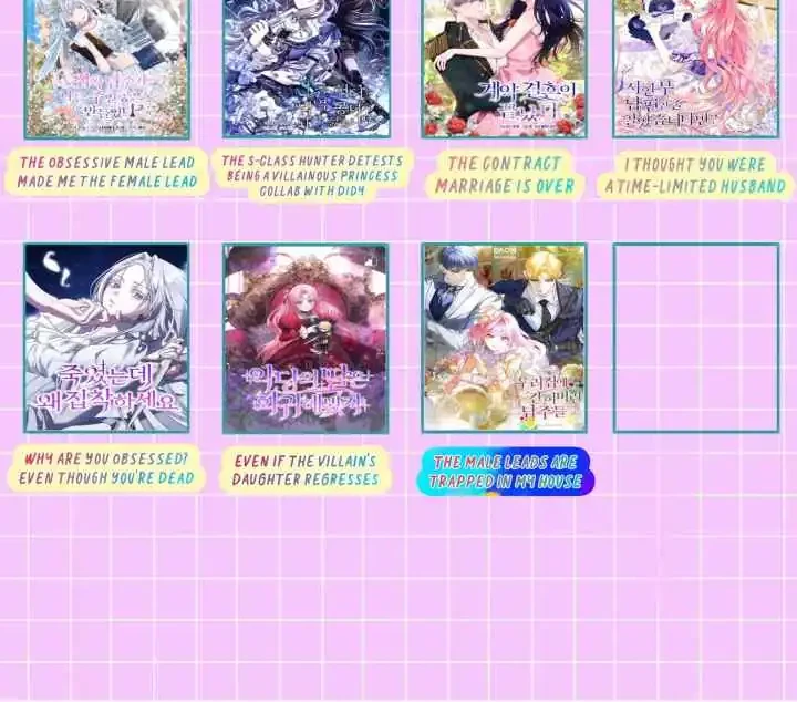 The Male Leads Are Trapped in My House Chapter 18 Gambar 51
