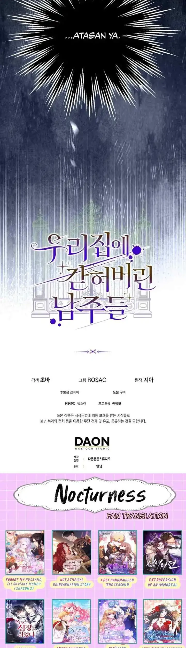 The Male Leads Are Trapped in My House Chapter 5 Gambar 56