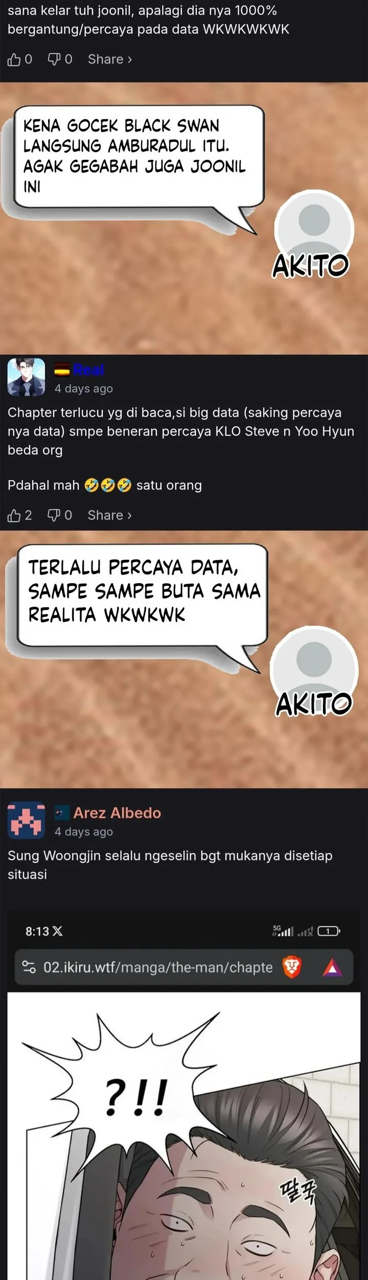 The Man   Chapter 241 Gambar 77