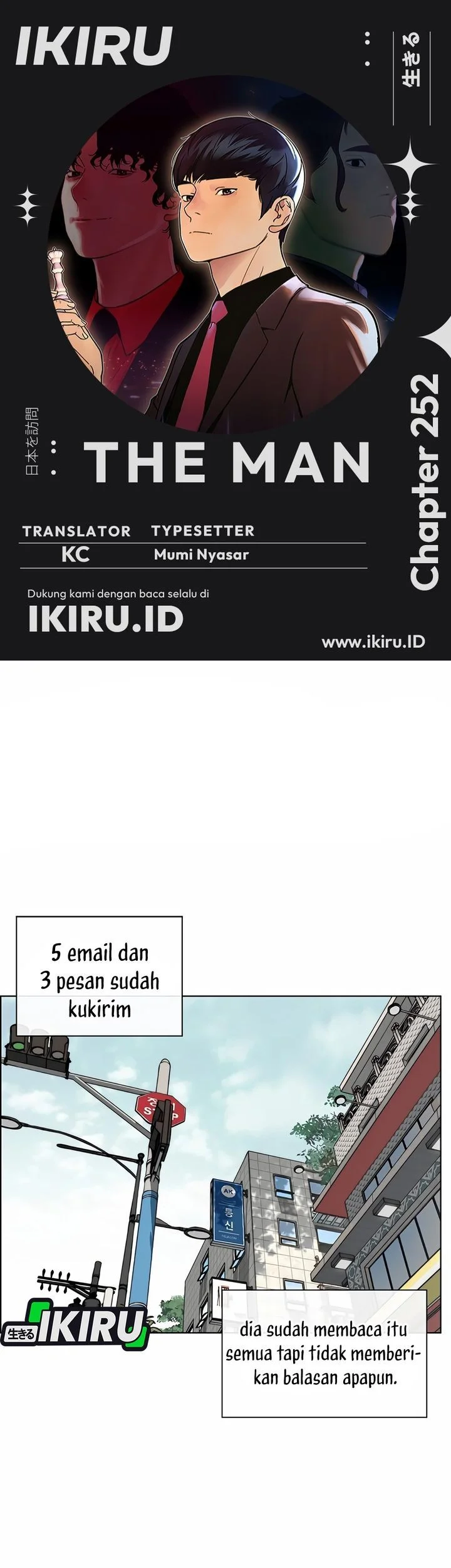 Komik The Man   Chapter 252 gambar 1