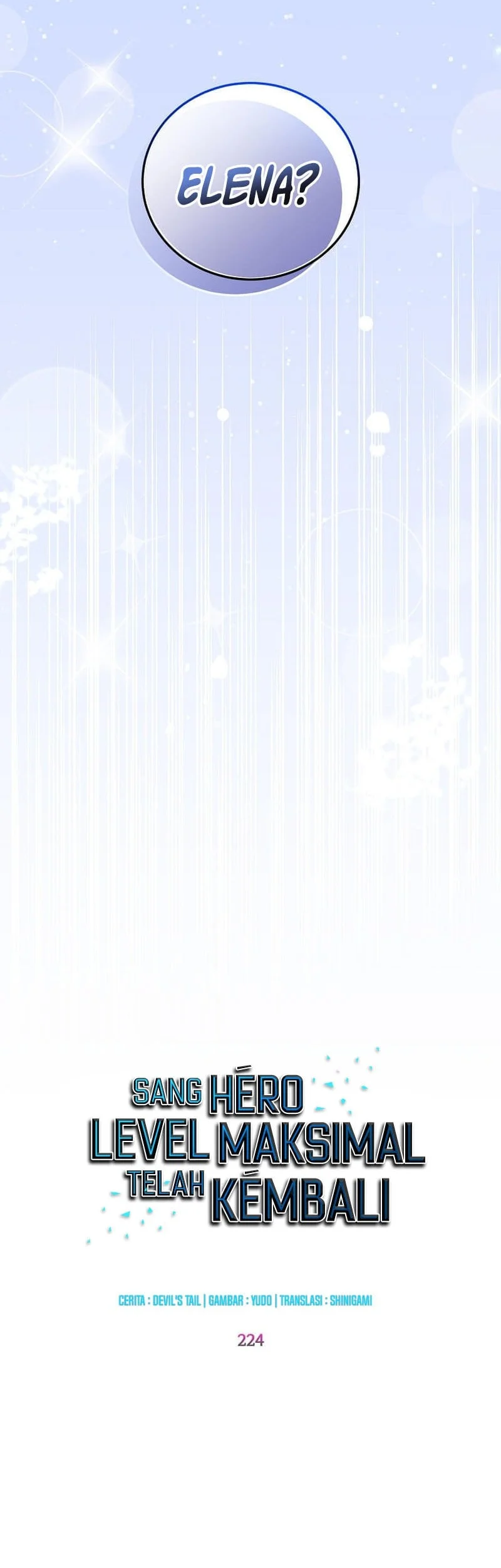 The MAX leveled hero will return! Chapter 224 Gambar 27