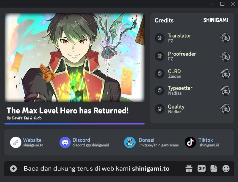 Komik The MAX leveled hero will return! Chapter 233 gambar 1