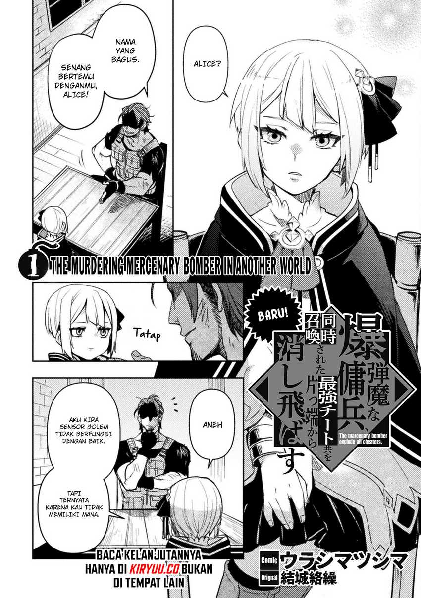 The Mercenary Bomber Explode All Cheaters Chapter 1 Gambar 3