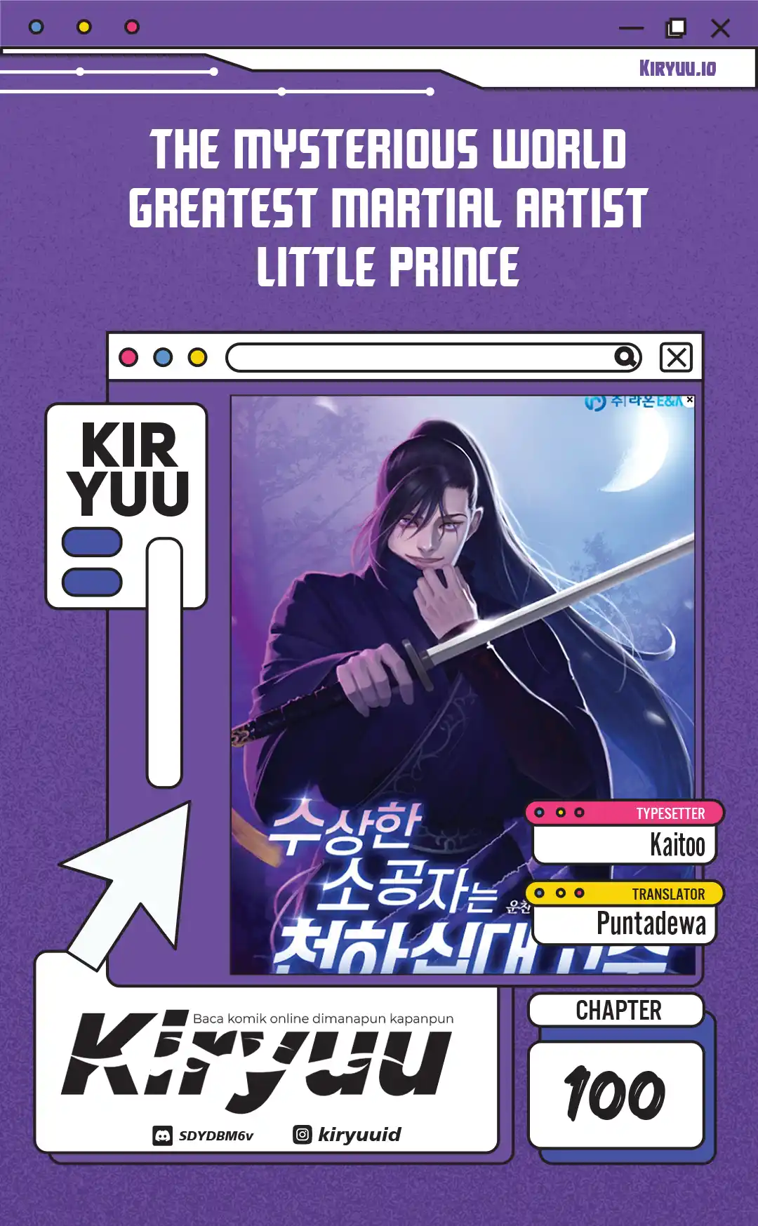 Komik The Mysterious World’s Greatest Martial Artist Little Prince Chapter 100 gambar 1