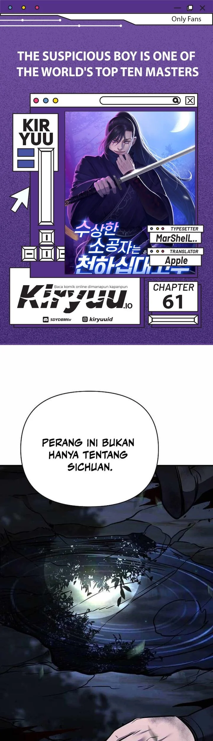 Komik The Mysterious World’s Greatest Martial Artist Little Prince Chapter 61 gambar nomor 1