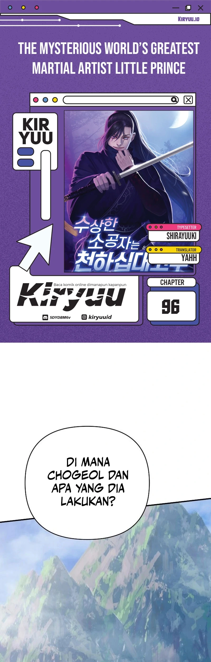 Komik The Mysterious World’s Greatest Martial Artist Little Prince Chapter 96 gambar 1