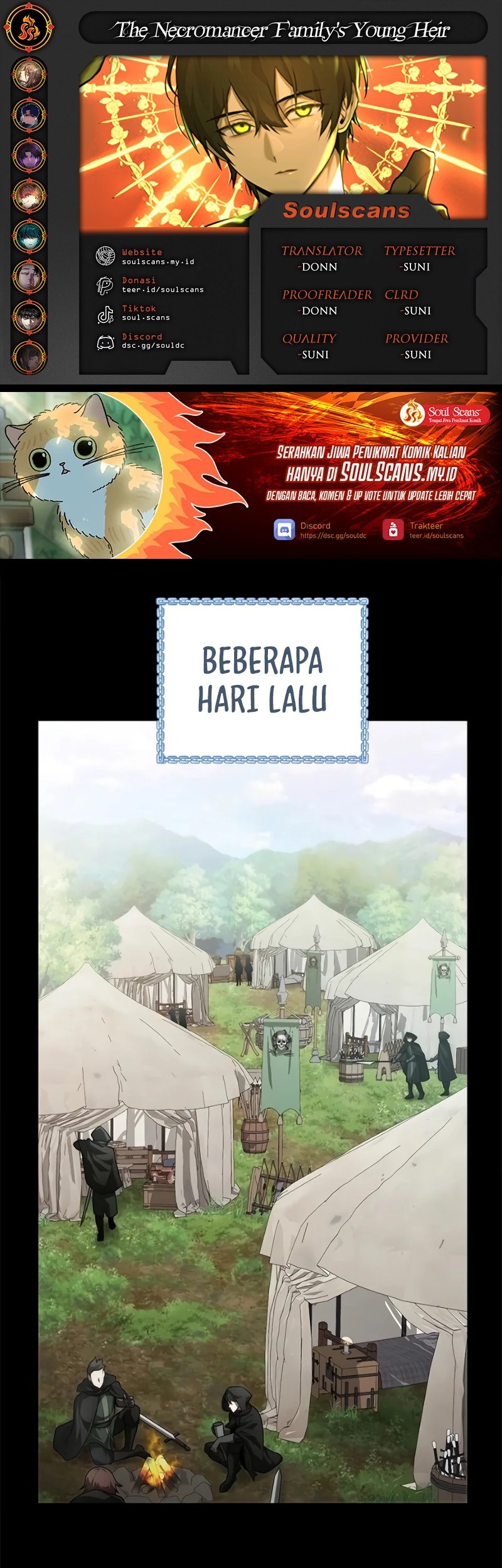 Baca Komik The Necromancer Family’s Young Heir Chapter 19 Gambar 1