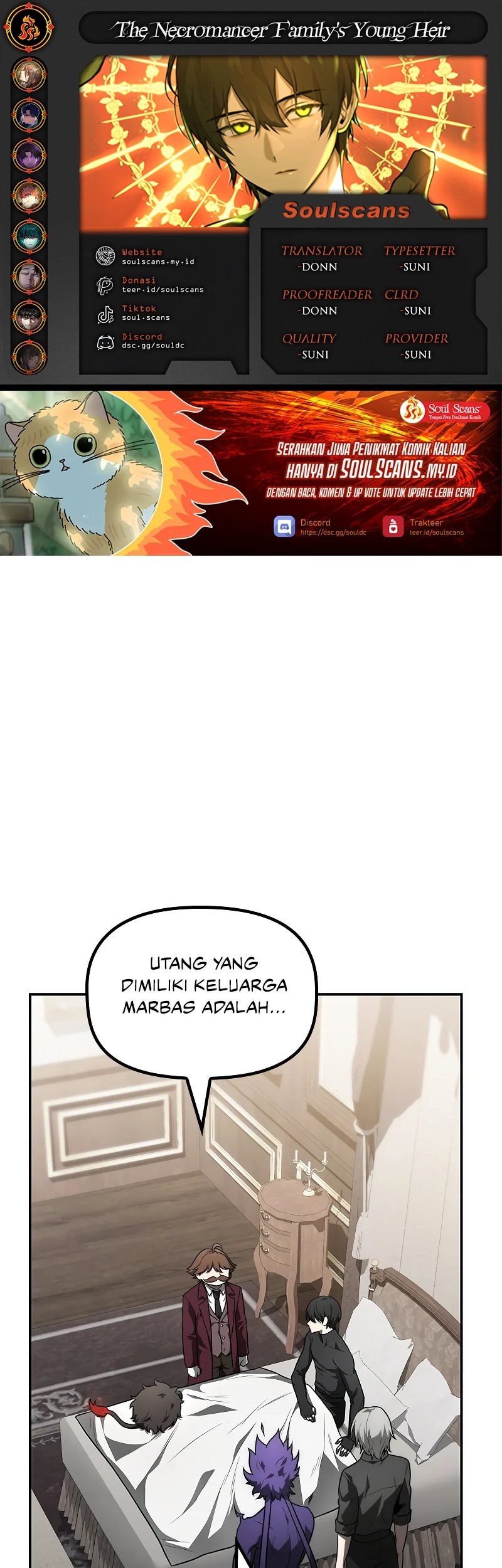 Baca Komik The Necromancer Family’s Young Heir Chapter 21 Gambar 1
