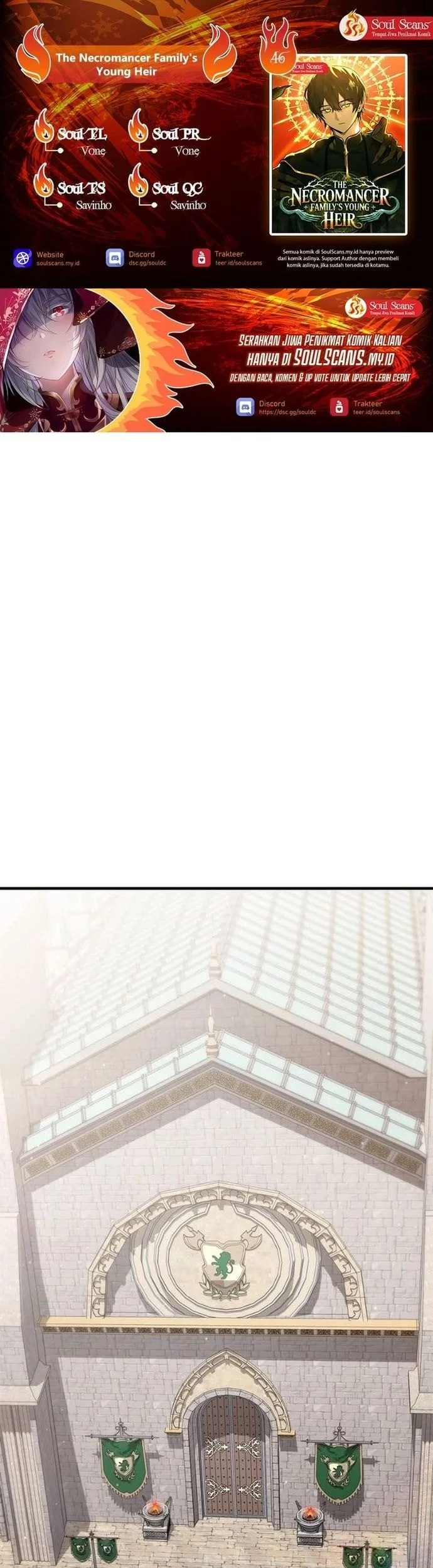 Komik The Necromancer Family’s Young Heir Chapter 46 gambar nomor 1